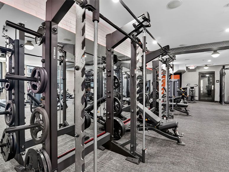 modern fitness center