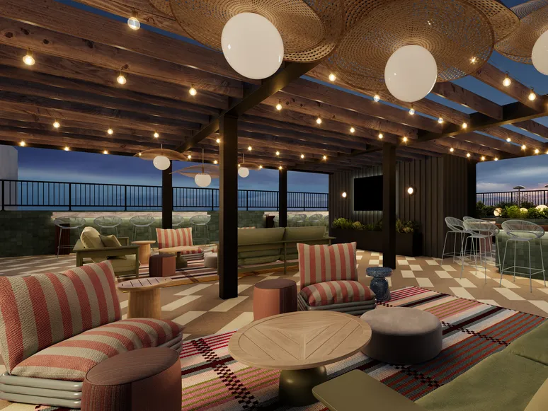outdoor lounge