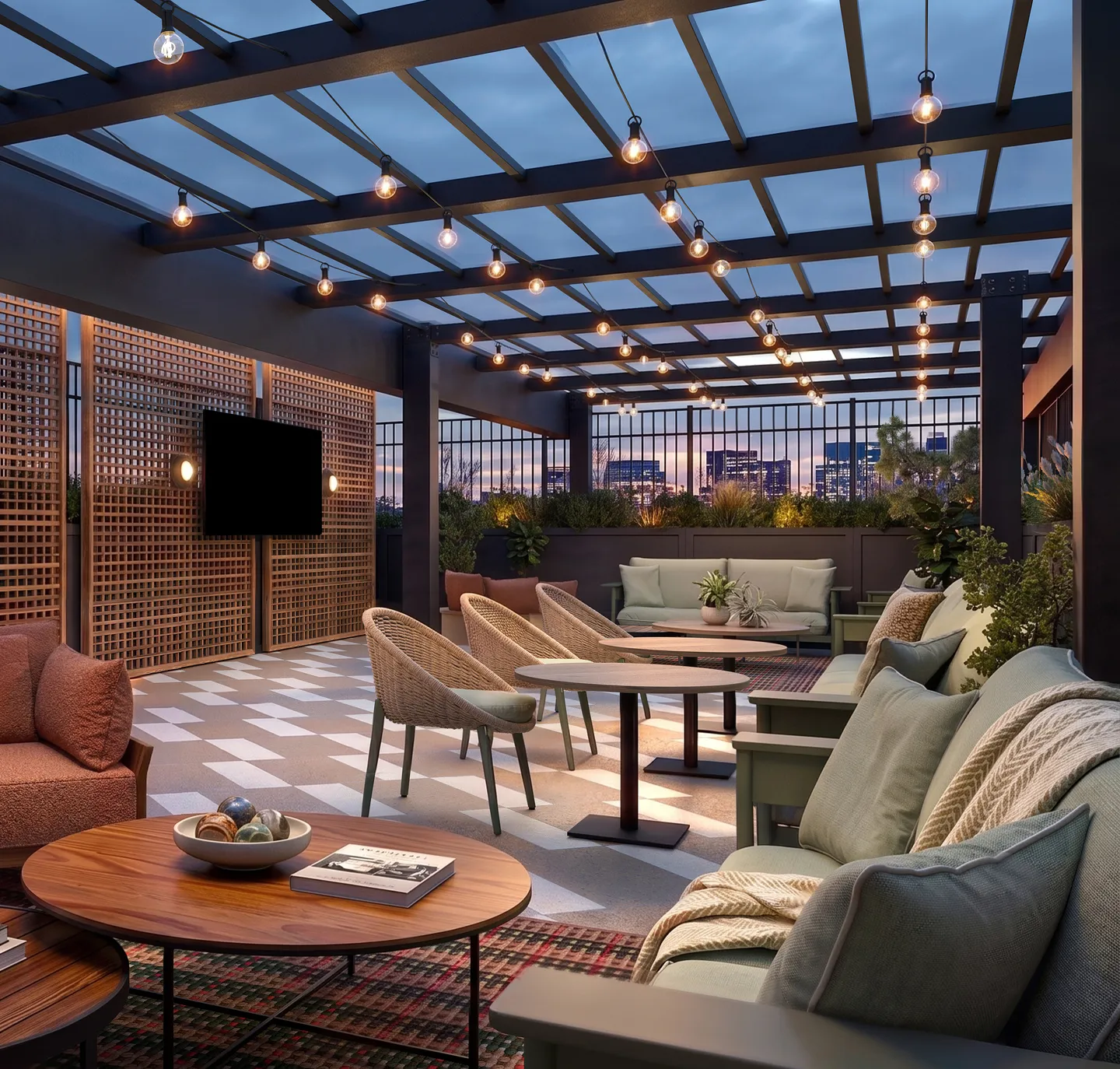 outdoor lounge