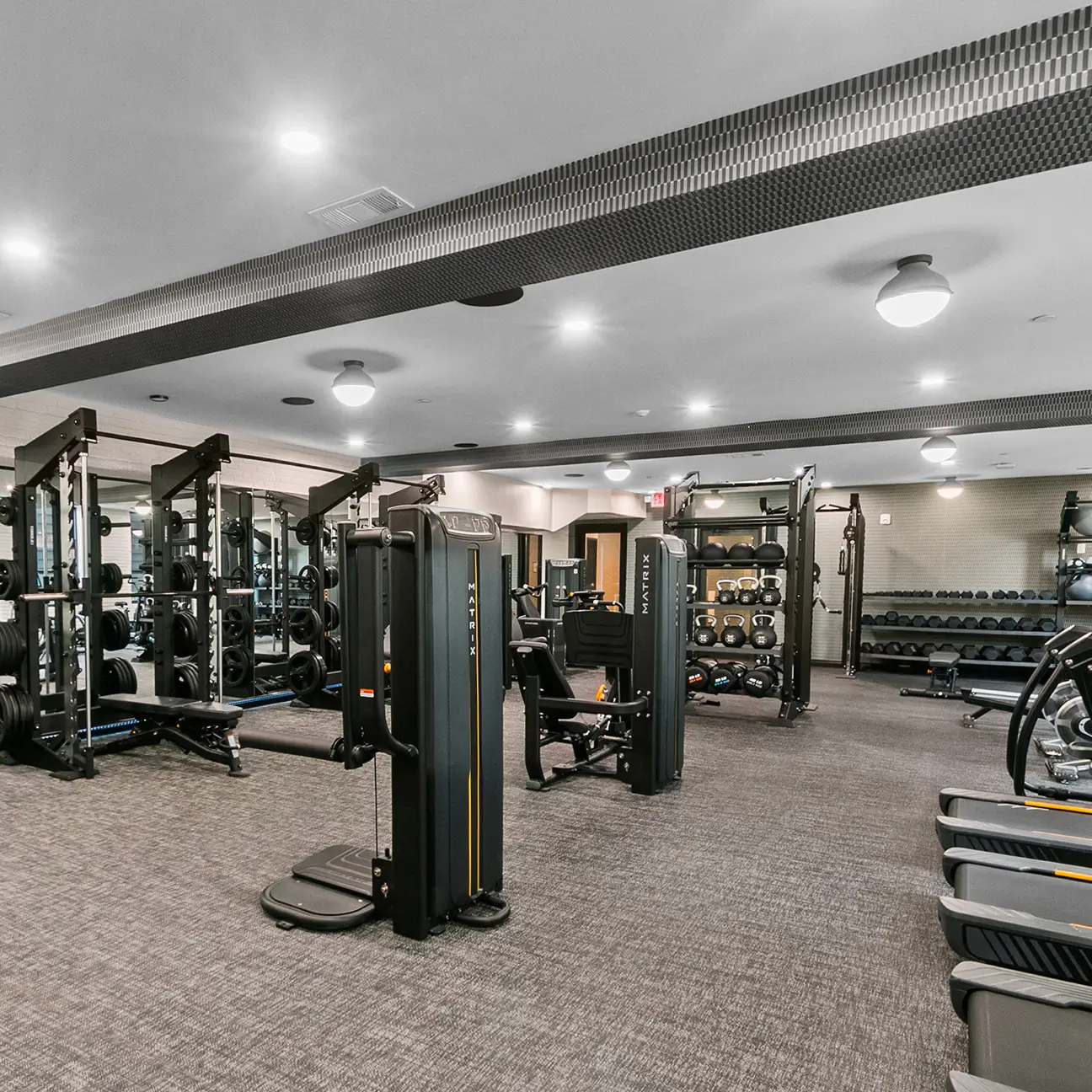 modern fitness center
