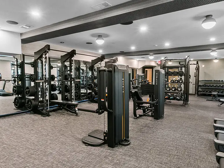 modern fitness center